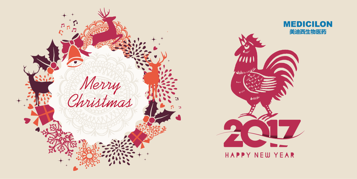 不朽情缘mg官网生物医药祝您和您的家人圣诞、元旦快乐!