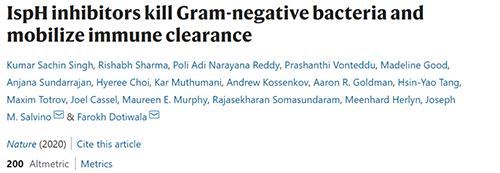 Nature：无惧细菌耐药性的新型抗生素诞生了！