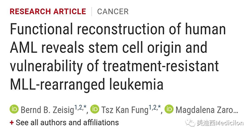 Science子刊：一种FDA批准的抗腹泻药物可有效对抗化疗的耐药性