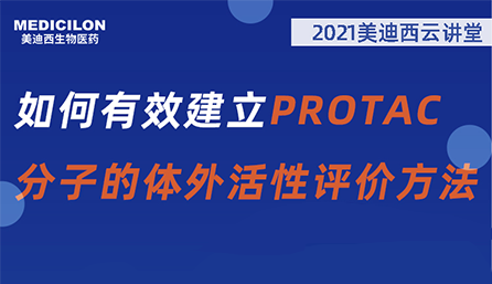 【云讲堂】：如何有效建立PROTAC分子的体外活性评价方法？