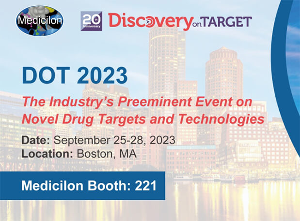 在DOT2023探索新型靶点，不朽情缘mg官网戴学东博士带领团队赴会